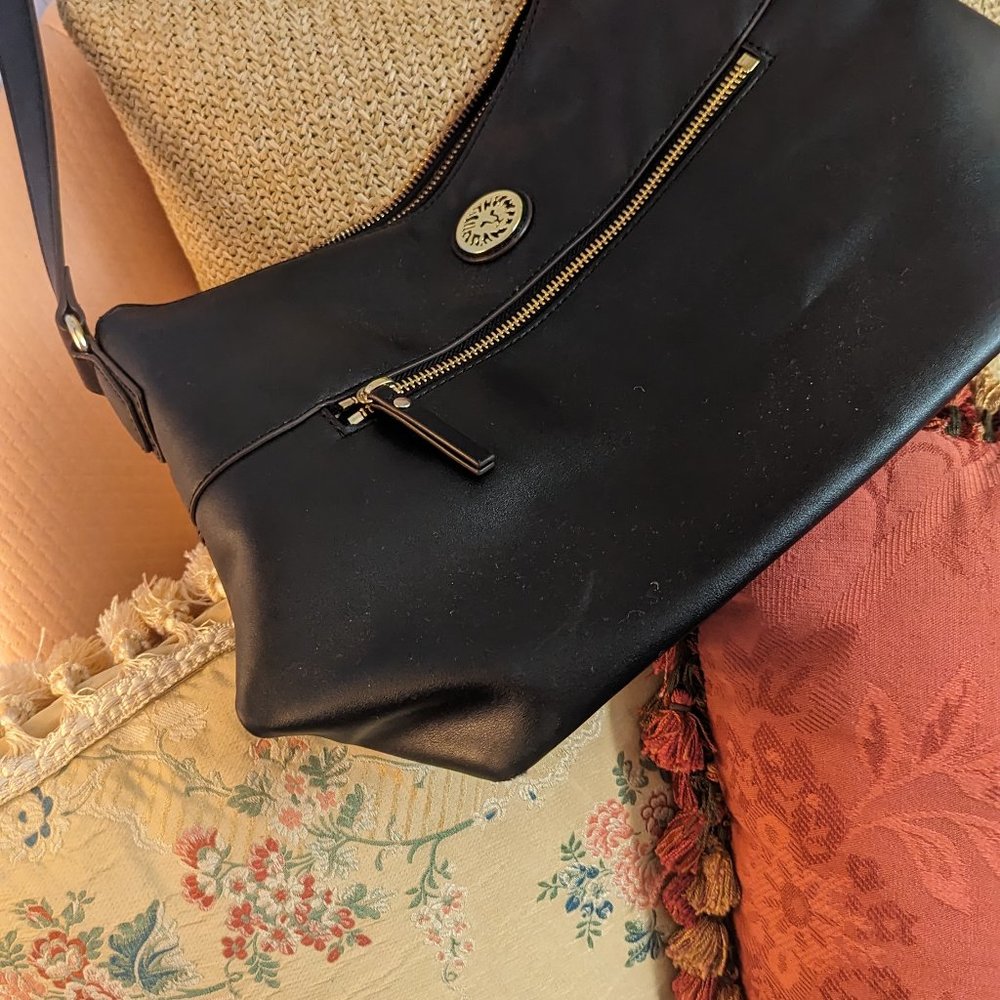 Anne Klein real leather